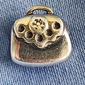 Vintage S925 Sterling Silver Purse Charm